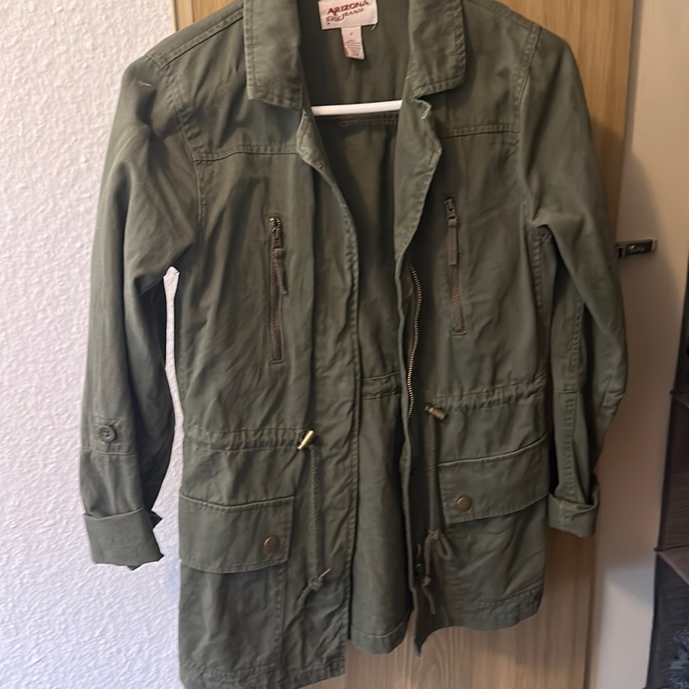 Utility jacket, army green